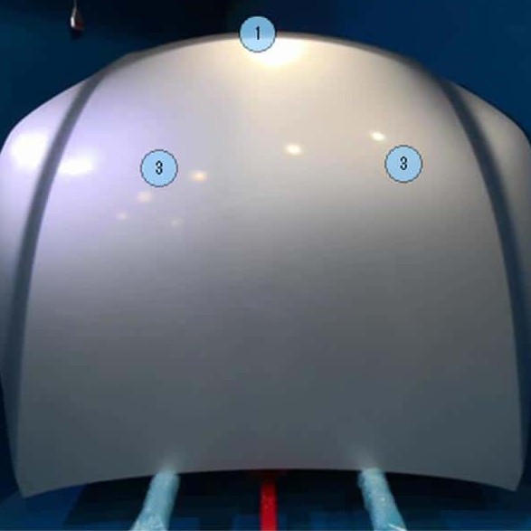 Bonnet Hood TOYOTA Mark X 2009 DBA-GRX130 5330122430 3