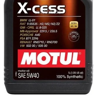 Motul 8100 X-CESS 5W-40 1L{NL} MOTUL 102784 3